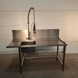 Input-output table dishwasher - 170x74 cm